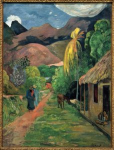 Caminho para as montanhas de Paul Gauguin