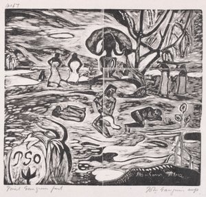 Série Taitiana: Oferendas a um Deus de Paul Gauguin