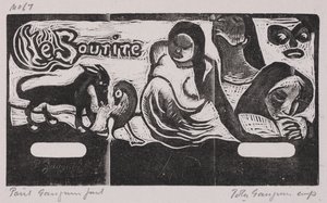 Série do Taiti: O Sorriso. de Paul Gauguin