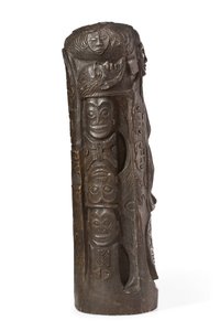 Totem do Taiti a Cristo na Cruz, após 1894 de Paul Gauguin