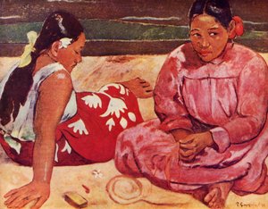 Mulheres do Taiti, 1936 de Paul Gauguin
