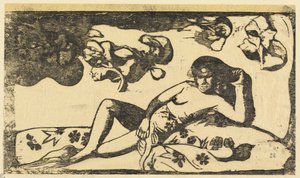 A Senhora do Sangue Real de Paul Gauguin