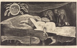 Te Po (A Longa Noite) de Paul Gauguin