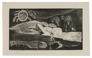Te po (A Noite), da Suíte Noa Noa de Paul Gauguin