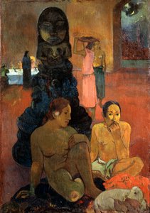 O Grande Buda, 1899. de Paul Gauguin