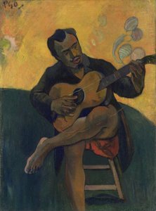 O guitarrista, 1894 de Paul Gauguin