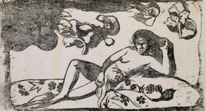 A esposa do rei de Paul Gauguin