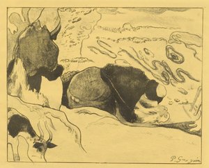 As lavadeiras de Paul Gauguin