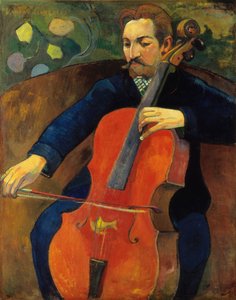 O violoncelista de Paul Gauguin