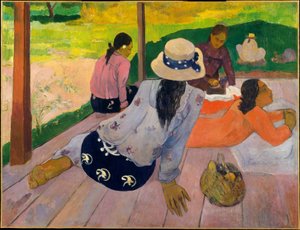 A sesta de Paul Gauguin