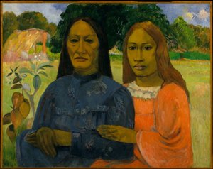 Duas mulheres de Paul Gauguin