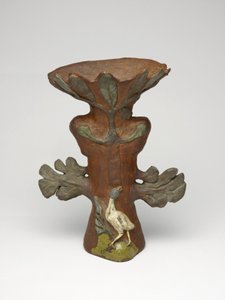 Vaso na forma de uma planta exótica, 1886-87 de Paul Gauguin