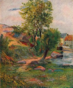 Salgueiro pelos Aven, 1888, 1938 de Paul Gauguin