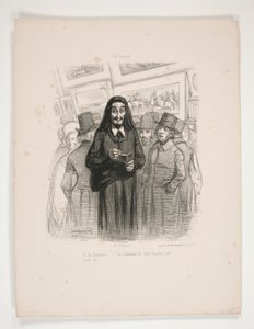 Calúnia, de Paul Gavarni