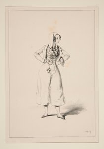 BLANCHEIRO. Chapéu de algodão, de Paul Gavarni