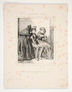 Bola de Máscara de Paul Gavarni