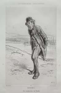 boêmios de Paul Gavarni