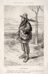 Condutor de estrada de Paul Gavarni