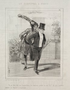 Carnaval, 1841-1843.  de Paul Gavarni