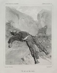 Toulon Road. de Paul Gavarni