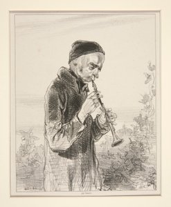 Clarineta. de Paul Gavarni