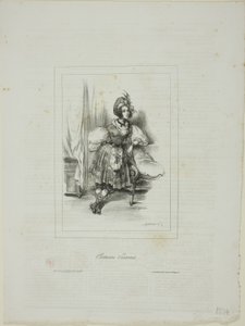 Traje escocês de Paul Gavarni