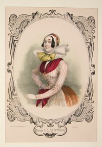 MULHER DO DUCADO DE WENDEN de Paul Gavarni