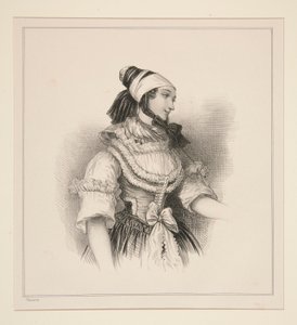 FRANCONIENNE de Paul Gavarni