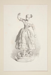 Fanny Elsler. de Paul Gavarni