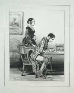 Decepções de mulheres de Paul Gavarni