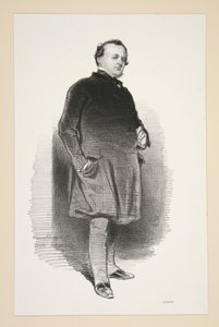 Henri Monnier de Paul Gavarni