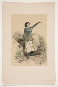 JEANNE D de Paul Gavarni