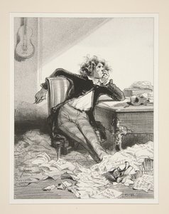 O autor das palavras de Paul Gavarni