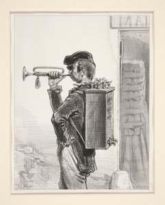 LE MARCHAND DE ROBINETS. de Paul Gavarni