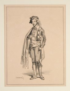 O MULLETO. (Traje de de Paul Gavarni