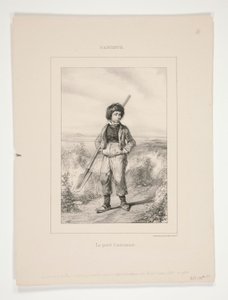 O pequeno caminhoneiro de Paul Gavarni