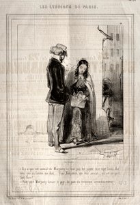 Os estudantes de Paris de Paul Gavarni