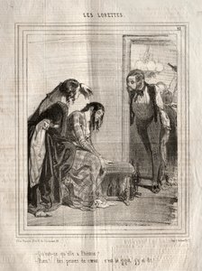 Os Lorettes, 1842. de Paul Gavarni