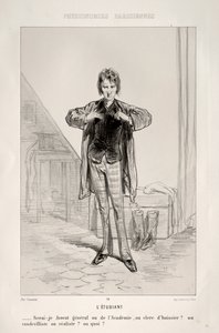 Letudiant. de Paul Gavarni