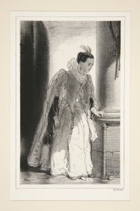 MARGARIDA DA FRANÇA. 1560. de Paul Gavarni