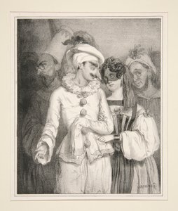 MASCARA, d de Paul Gavarni