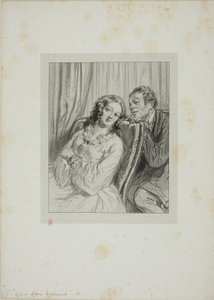 Máscaras e rostos: Mme. Beauminet de Paul Gavarni