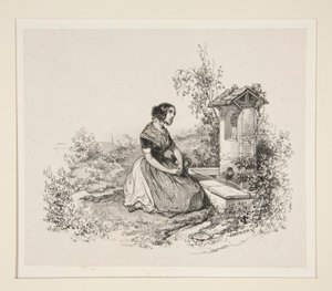 Nossa Senhora da Fonte de Paul Gavarni