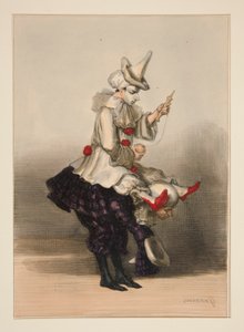 MORANGUEIRO E PIERROT de Paul Gavarni