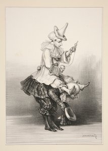 MORANGUEIRO E PIERROT de Paul Gavarni