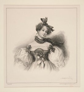 MULHER CAMPONESA DE ROCHERSBERG de Paul Gavarni