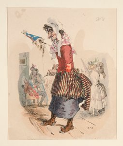 SHERFEDESS PIRENAICA. - BERGERE DES PYRENEES. de Paul Gavarni