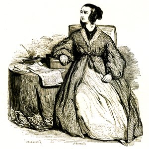 Mulher política (gravura