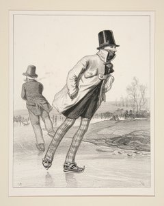 SIR WALTER SPOTT, de Dublin, Turista, Orientalista (sic) e Papista. de Paul Gavarni