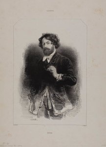 Auto-retrato de Paul Gavarni